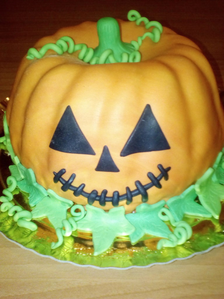 torta zucca di halloween