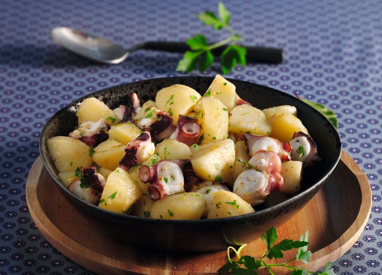 insalata tiepida di polpo e patate