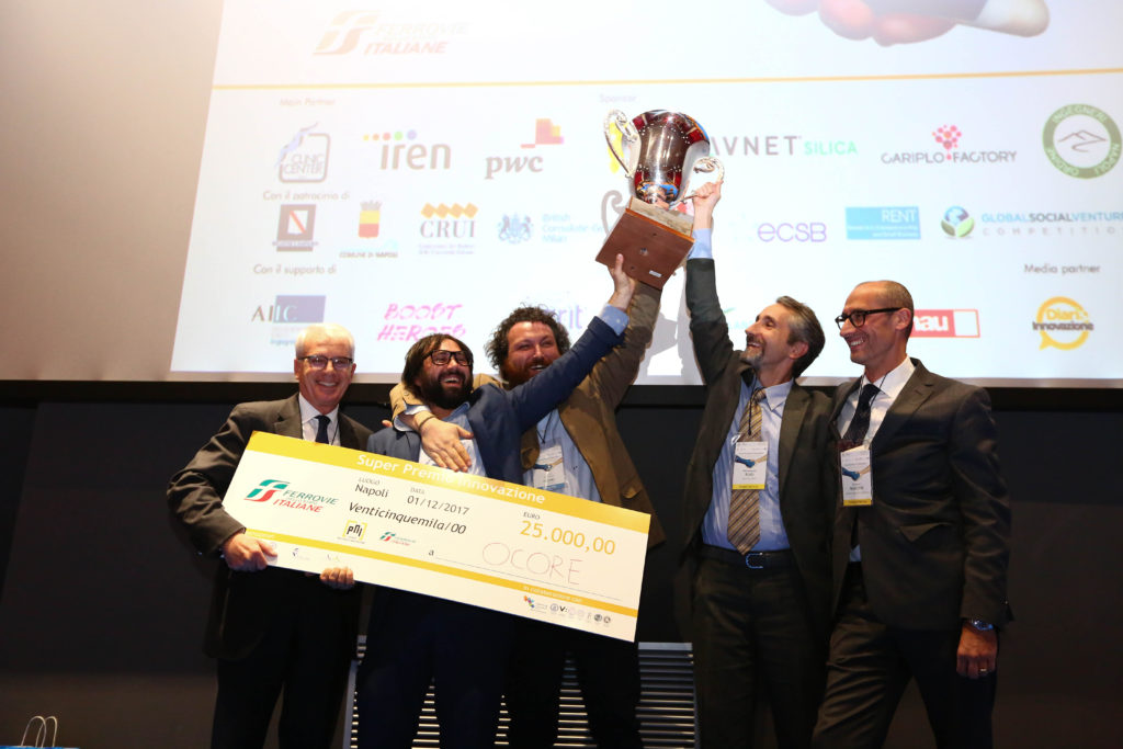 Startup: la siciliana ocore vincitore assoluto del pni 2017