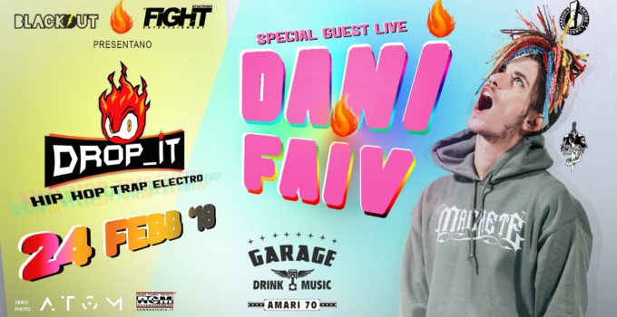 Dani Faiv Palermo evento Fight Entertainment