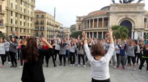 Flash mob a Palermo