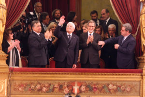 Presidente Mattarella al Teatro Massimo