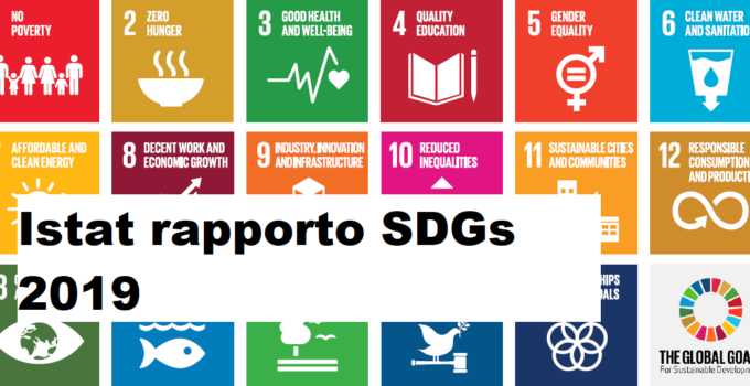 Istat rapporto SDGs 2019