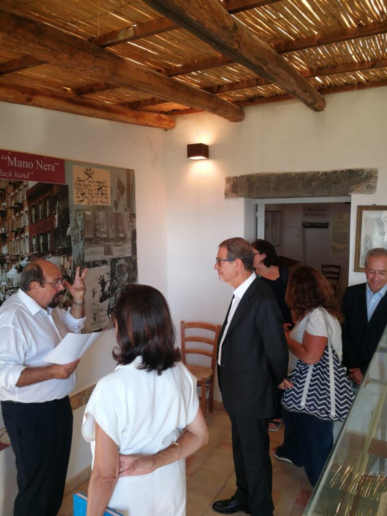 Musumeci visita Salina