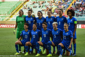 Nazionale femminile calcio a Palermo