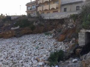 Erosione costiera Portopalo