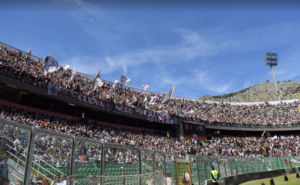 Il Palermo vince a Benevento: gol di Brunori che vale tre punti