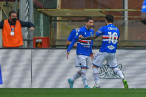 Sampdoria-Sassuolo 4-0, debutto con gol per Sensi