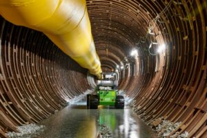 Webuild testa con successo il robot Axel nel tunnel della Torino-Lione