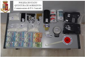 Detenzione illegale di armi e spaccio: un arresto a Canicattì