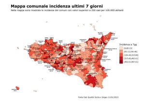 Covid, in Sicilia contagi e ospedalizzazioni in lieve aumento