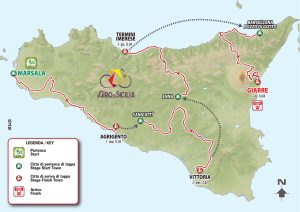 Il Giro di Sicilia, presentate le tappe e le squadre al via