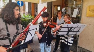 I giovani musicisti dell’associazione “Teatro dei Ragazzi” hanno reso omaggio a Letizia Battaglia