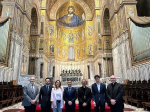 Lavori di restauro delle superfici decorate della Cattedrale di Monreale