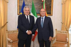 Schifani incontra Tajani: “Governo ci appoggi per potenziare Corpo forestale Sicilia”