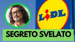 Alessandro Borghese e il logo Lidl in bella vista - foto Depositphotos e ANSA - SiciliaNews24.it