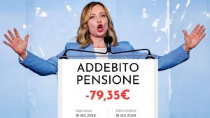 INPS vuole indietro i soldi delle pensioni