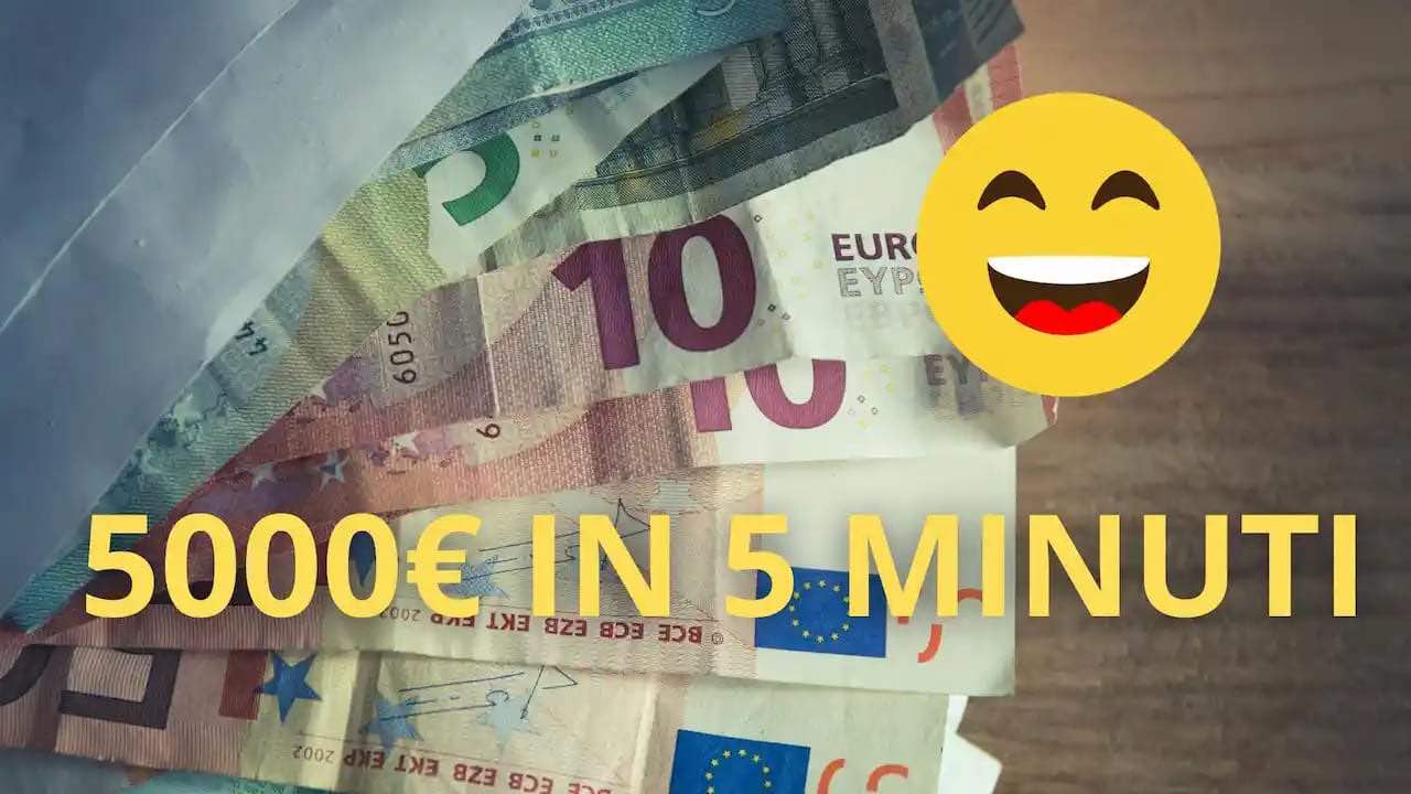 5000€ in 5 minuti, é boom di richeste: c’è un’App che eroga il prestito immediato