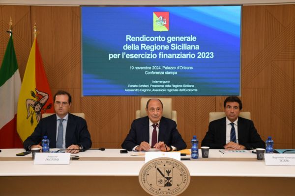 Approvato il Rendiconto 2023. Schifani: «Ripianato disavanzo per 3,1 miliardi,