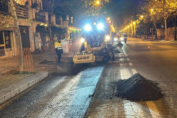 Asfaltatura strade. Lunedì al via cantieri in zona Foro Italico, Perez, Crispi